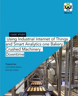 Using Industrial Internet of Things and Smart Analytics one Bakery Crushed Machinery Downtime