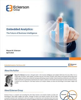 Eckerson Group Embedded Analytics: The Future of BI
