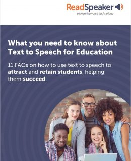 What You Need to Know About Text to Speech for Education