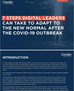 7 STEPS DIGITAL LEADERS CAN TAKE TO ADAPT TO THE NEW NORMAL AFTER THE COVID-19 OUTBREAK