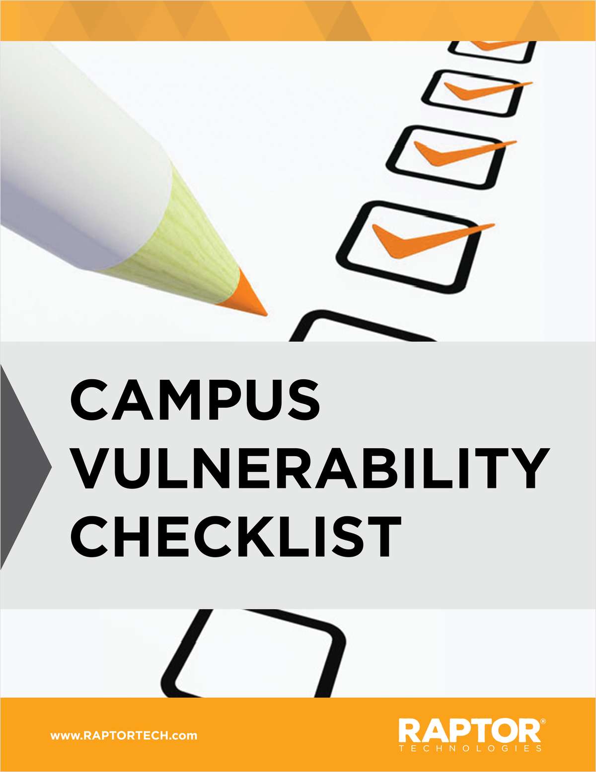 K-12: Campus Vulnerability Checklist