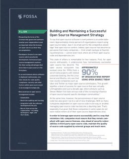 Building a Successful Open Source Management Strategy
