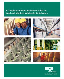 Software Evaluation Guide for Small to Midsized Wholesaler/Distributors