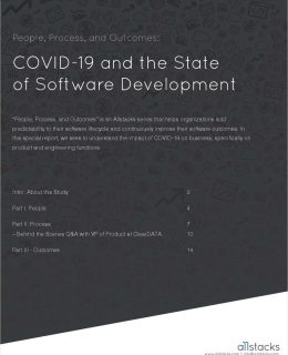 COVID-19 and State of Software Development Report