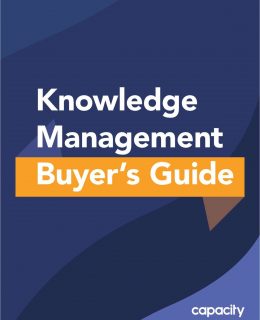 Knowledge Management Buyer's Guide