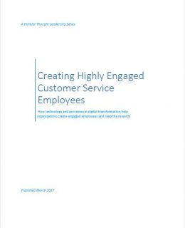 Creating Highly Engaged Customer Service Employees
