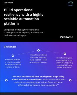 Build operational resiliency with a highly scalable automation platform