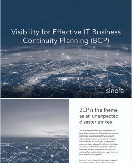 Visibility for Effective IT Business Continuity Planning