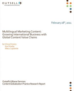 Multilingual Marketing Content: Growing International Business with Global Content Value Chains