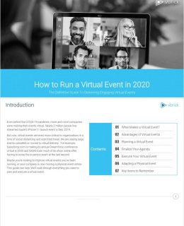 How to Run a Virtual Event in 2020