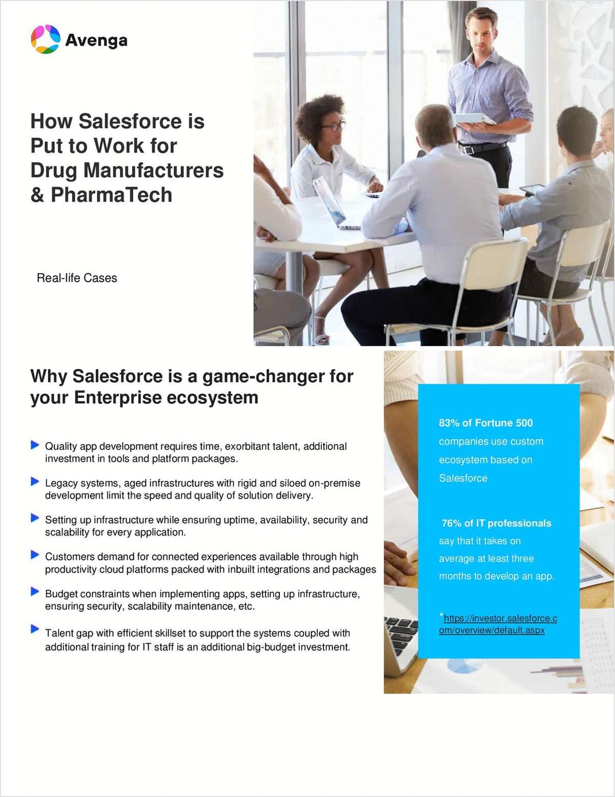 How Salesforce is Put to Work for Drug Manufacturers & PharmaTech: Real Cases