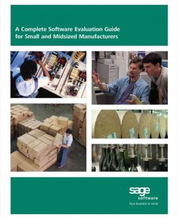 Complete Software Guide for Small to Midsized Manufacturers