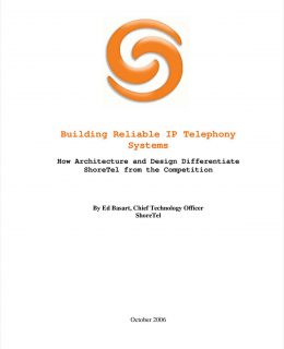 Building Reliable IP Telephony Systems
