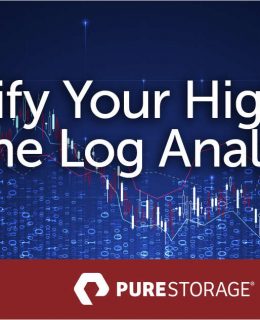 Using FlashBlade to Simplify High-Volume Log Analysis