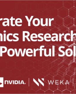 Accelerated AI Genomic Discoveries with Parabricks and WekaIO Powered by HPE and NVIDIA