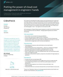 Putting the power of cloud cost management in engineers' hands