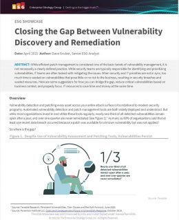 Close the Gap Between Vulnerability Discovery & Remediation