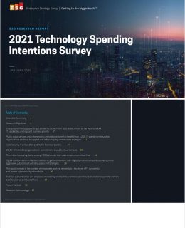2021 Technology Spending Intentions Survey