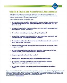 Oracle E-Business Suite Automation Kit