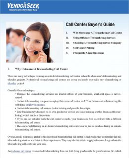 Learn the Many Benefits of Outsourcing a Telemarketing Call Center