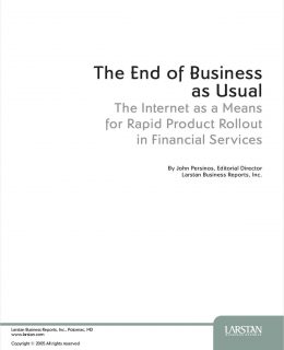 Rapid Product Rollout in Financial Services
