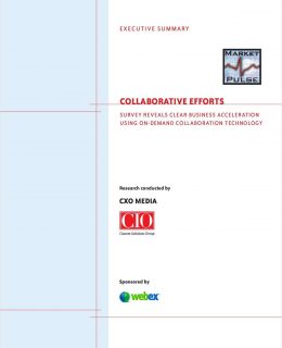 Collaborative Efforts: Survey Reveals Clear Business Acceleration Using On-Demand Collaboration Technology