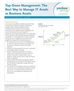 Top-Down Management: The Best Way to Manage IT Assets and Business Assets