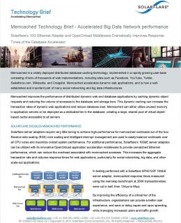 Memcached Technology Brief - Accelerating Web 2.0 Application Performance