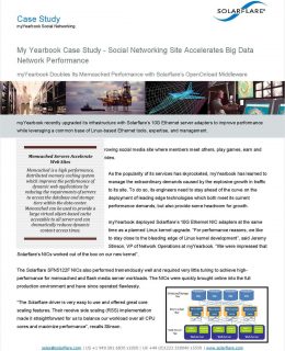 myYearbook Case Study - Social Networking Site Accelerates  Network Performance