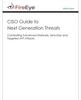 CISO Guide to Next Generation Threats
