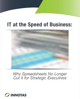 Why Spreadsheets No Longer Cut it for IT Executives