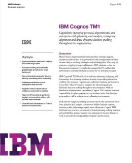IBM Cognos® TM1®
