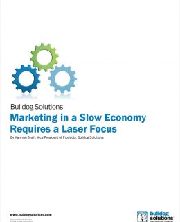 Marketing in a Slow Economy Requires a Laser Focus