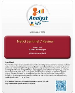 SANS Review of NetIQ Sentinel 7