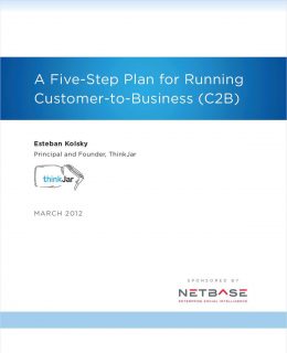 A 5-Step Plan for Running C2B -- Your Guide to Social Intelligence