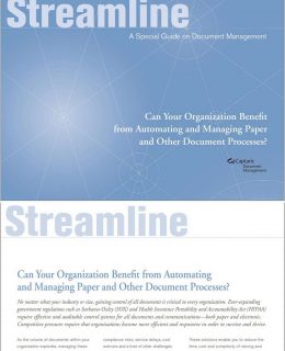 Automating Paper and Other Document Processes: Solutions and Benefits