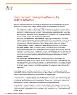 Reimagining Security for Today's Networks
