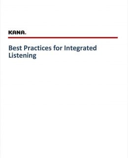 Best Practices for Integrated Listening