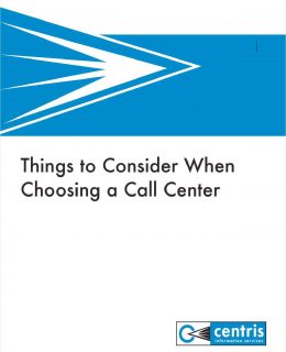 Things to Consider When Choosing a Call Center