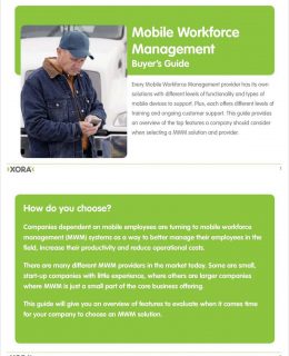 Buyer's Guide: Mobile Workforce Management Solutions