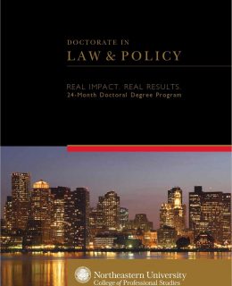 Doctorate in Law & Policy: Real Impact, Real Results