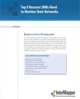 Top 8 Reasons SMBs Need to Monitor their Networks