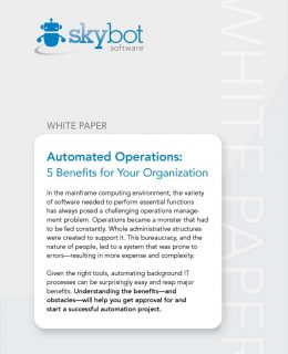 Automated Operations: 5 Benefits for Your Organization