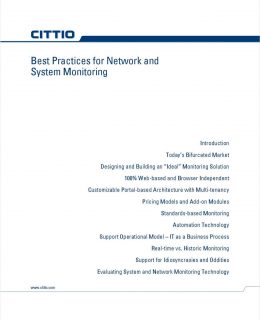 Best Practices for Network and System Monitoring