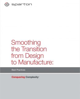 Smoothing the Transition from Design to Manufacture: Best Practices