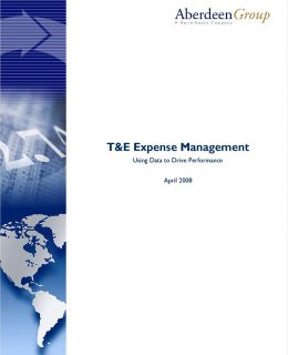 T&E Expense Management: Using Data to Drive Performance