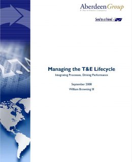 Managing the T&E Lifecycle: Integrating Processes, Driving Performance