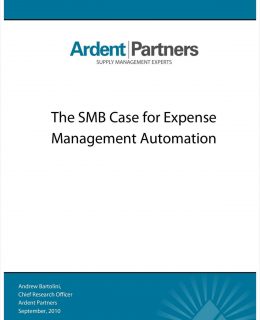 SMB Case for Expense Management Automation
