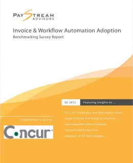 Invoice and Workflow Automation Adoption Benchmarking Survey Report