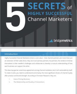 5 Secrets of Highly Effective Channel Marketers